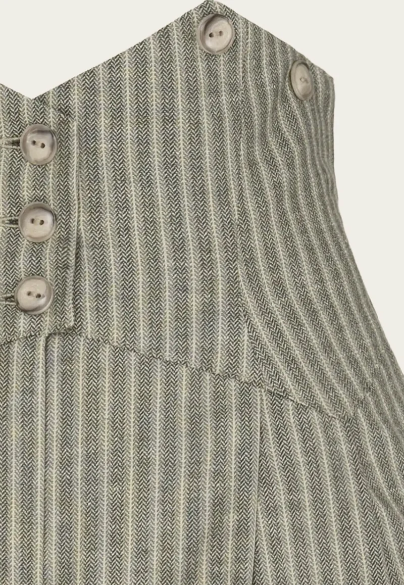 The Miss Fancy Pants Slacks, Gün gesterift Herringbone