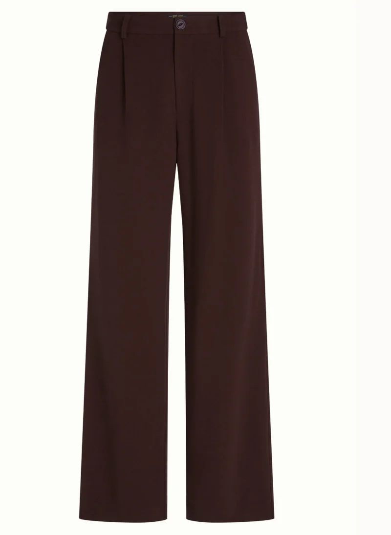 Lynn Pants Woven Crepe, Braun