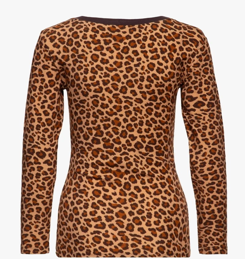 Damen Langarmshirt „Hear Me Roar“, Leo