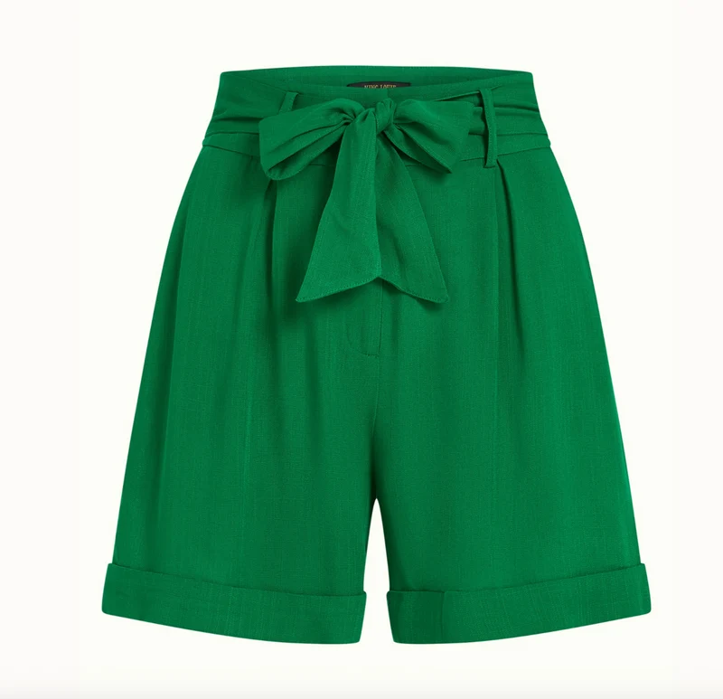 Bermuda-Shorts Ava Atomic, Grün