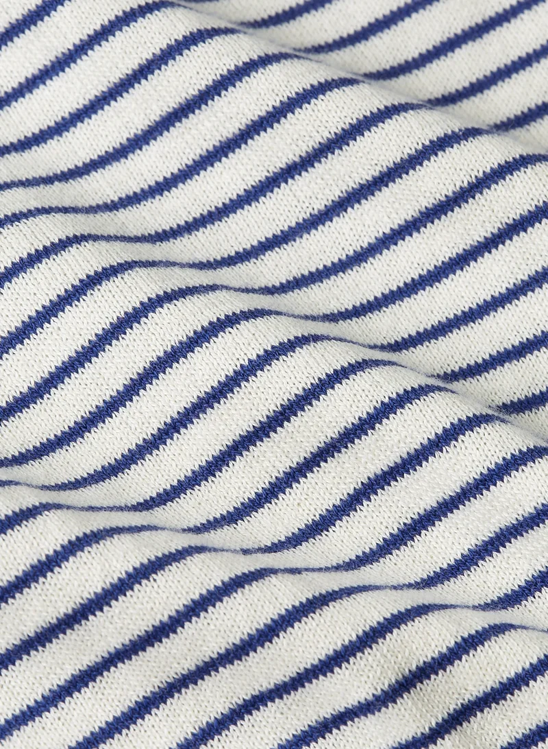 Lina Top D'Oleron, Navy-Ivory