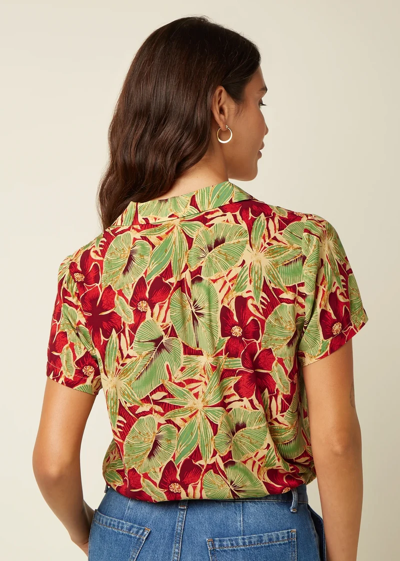 Bluse Bella Rico mit Blumenmuster