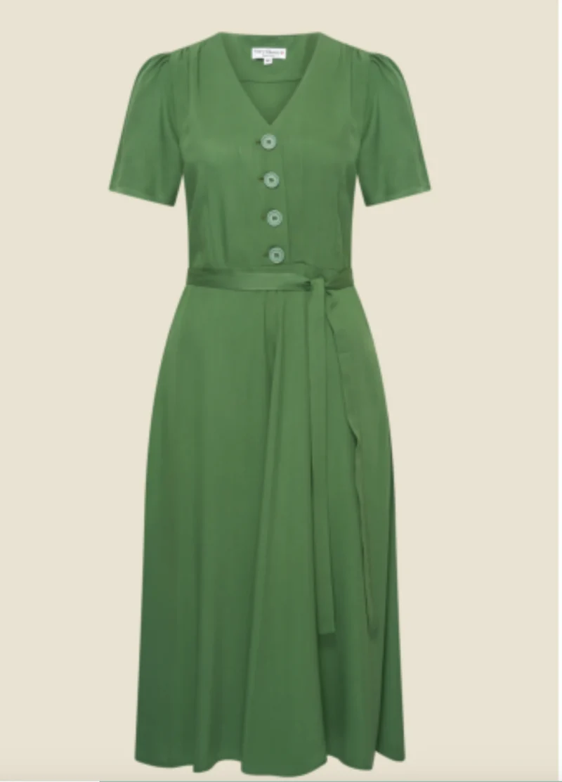 Magnolia Dress Olette, Green