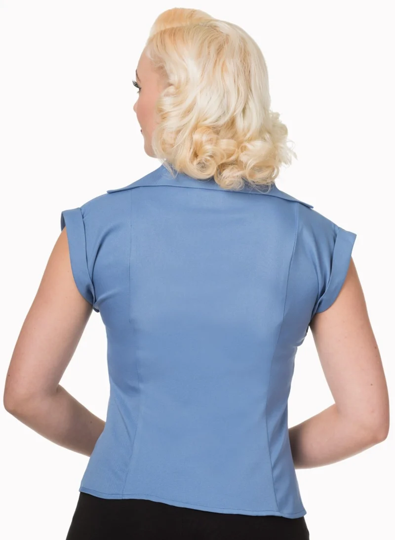 Bluse Dream Master, Hellblau