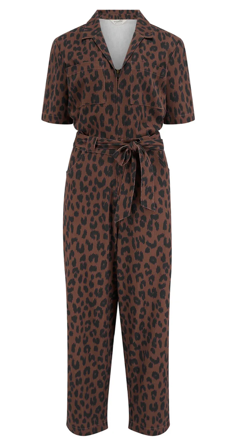 Jumpsuit, Meredith Boilersuit, Braun-Navy