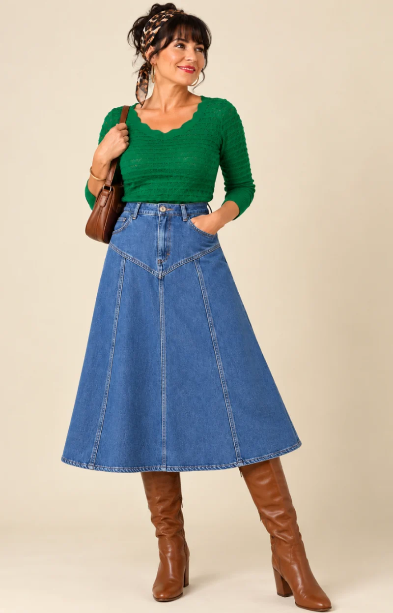 Jeansrock Dolly, Denim