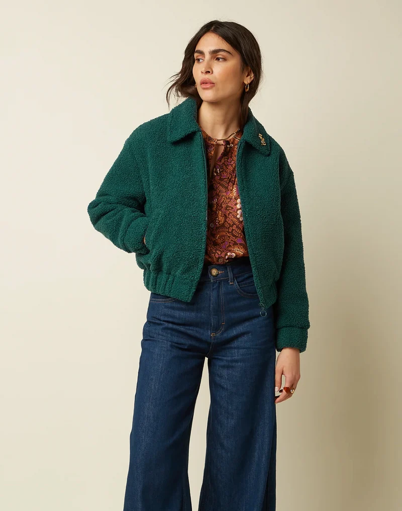 Fay Jacket Dexter Teddy, Grün