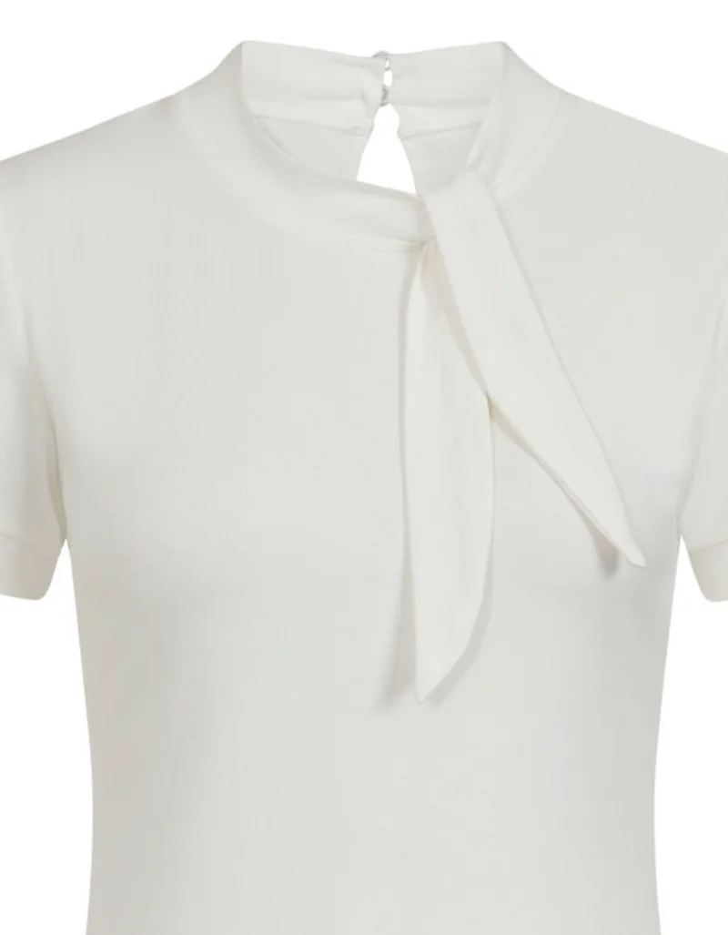 Schluppen Shirt, Sandy Loves Danny, Offwhite