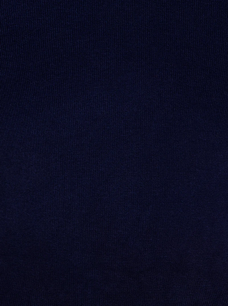 Feinstrick-Pulli Pretty Illusion, Nachtblau