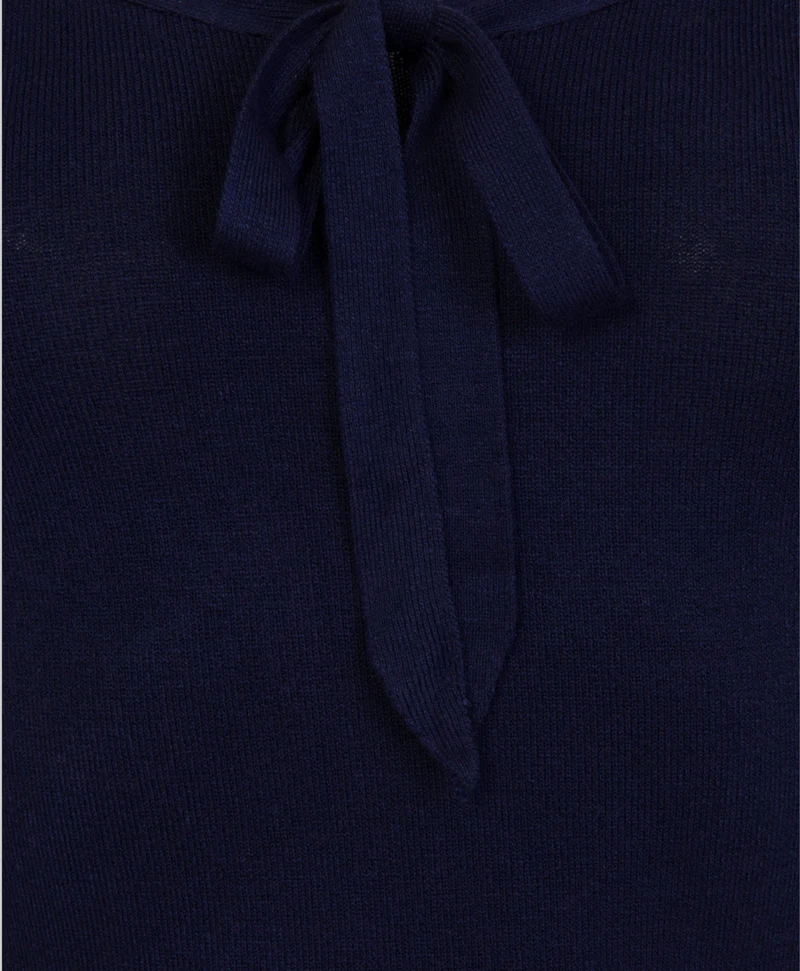 Feinstrick-Pulli Pretty Illusion, Nachtblau