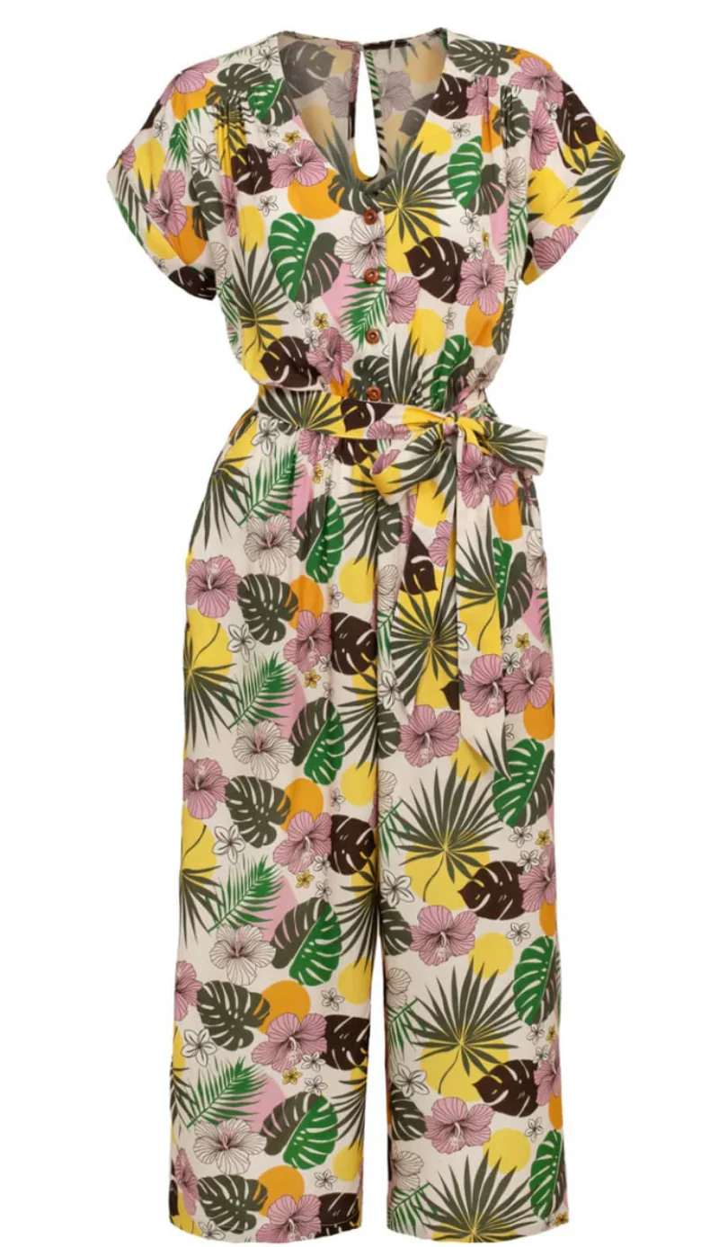 Jumpsuit Benita, Bunt Plus Size