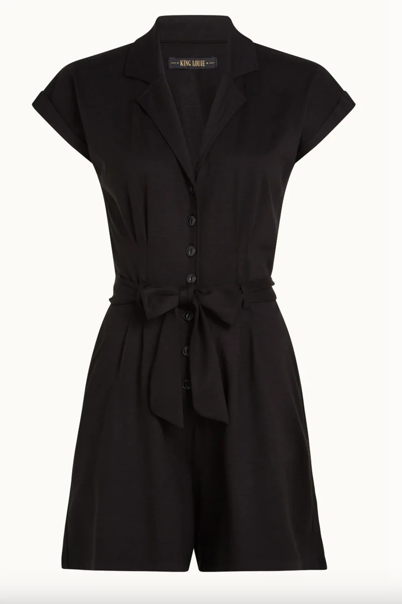 Playsuit Darcy, Schwarz