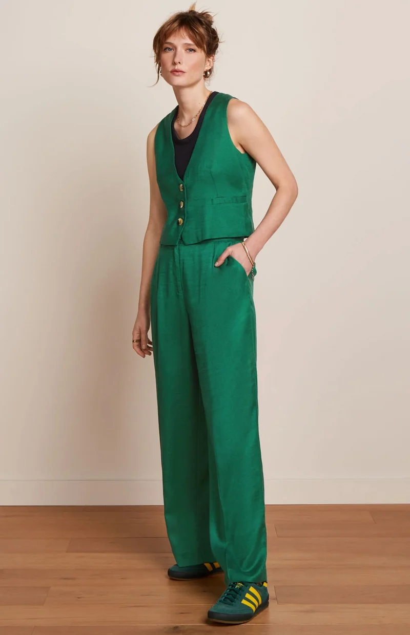 Hose Peggy Cameron,Nile- Grün, Plus Size