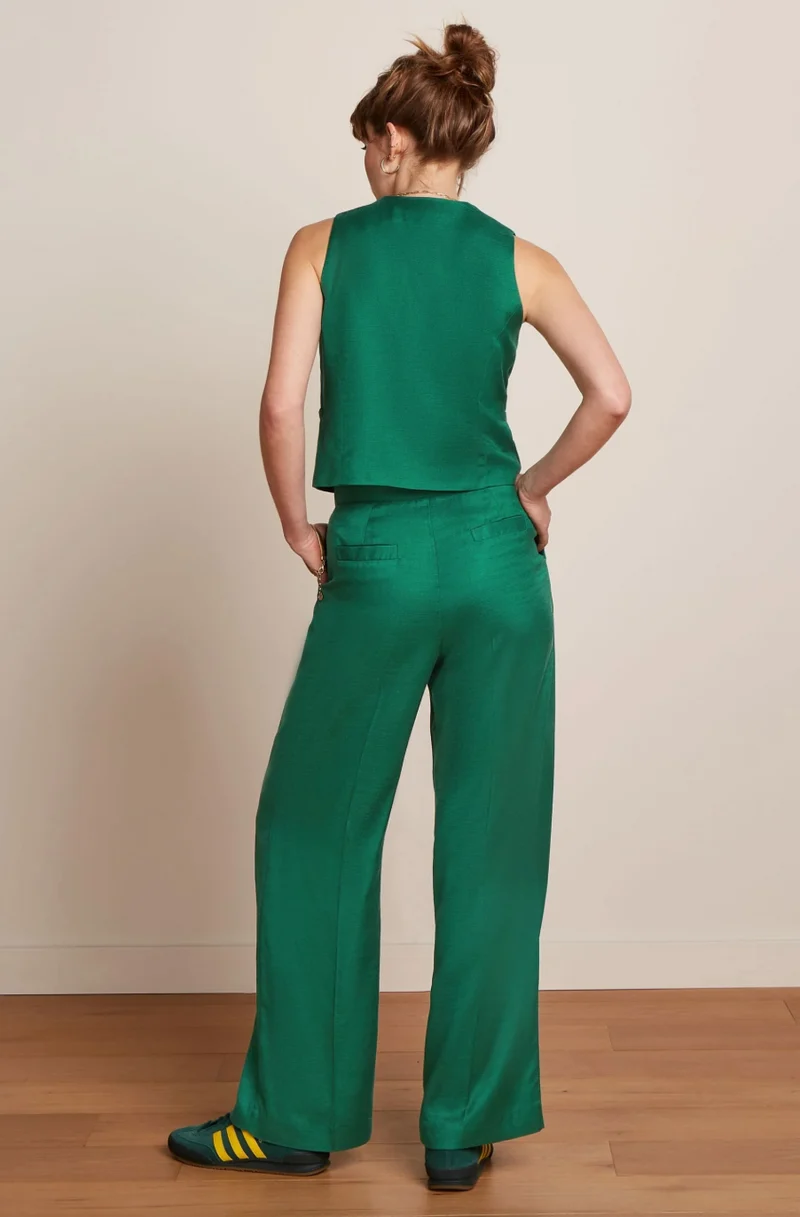 Hose Peggy Cameron,Nile- Grün, Plus Size