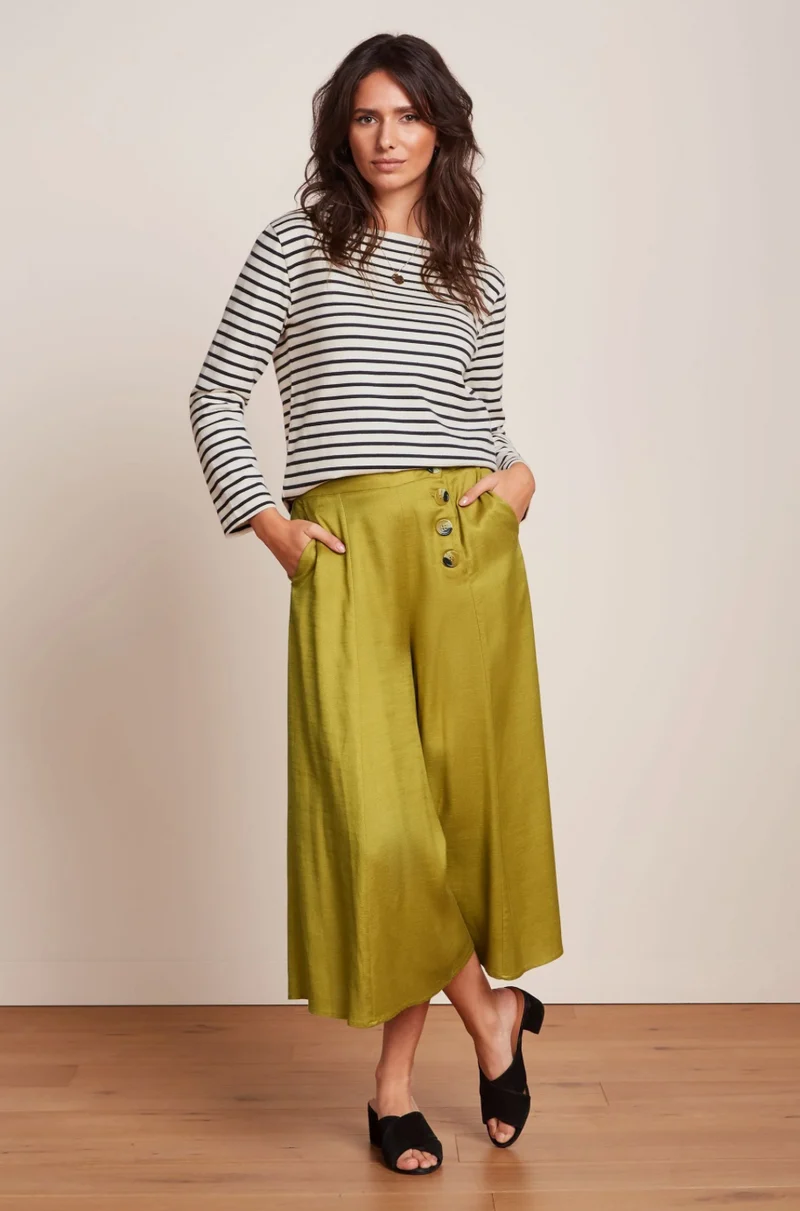 Culotte Dallas Cameron,Senf , Plus Size