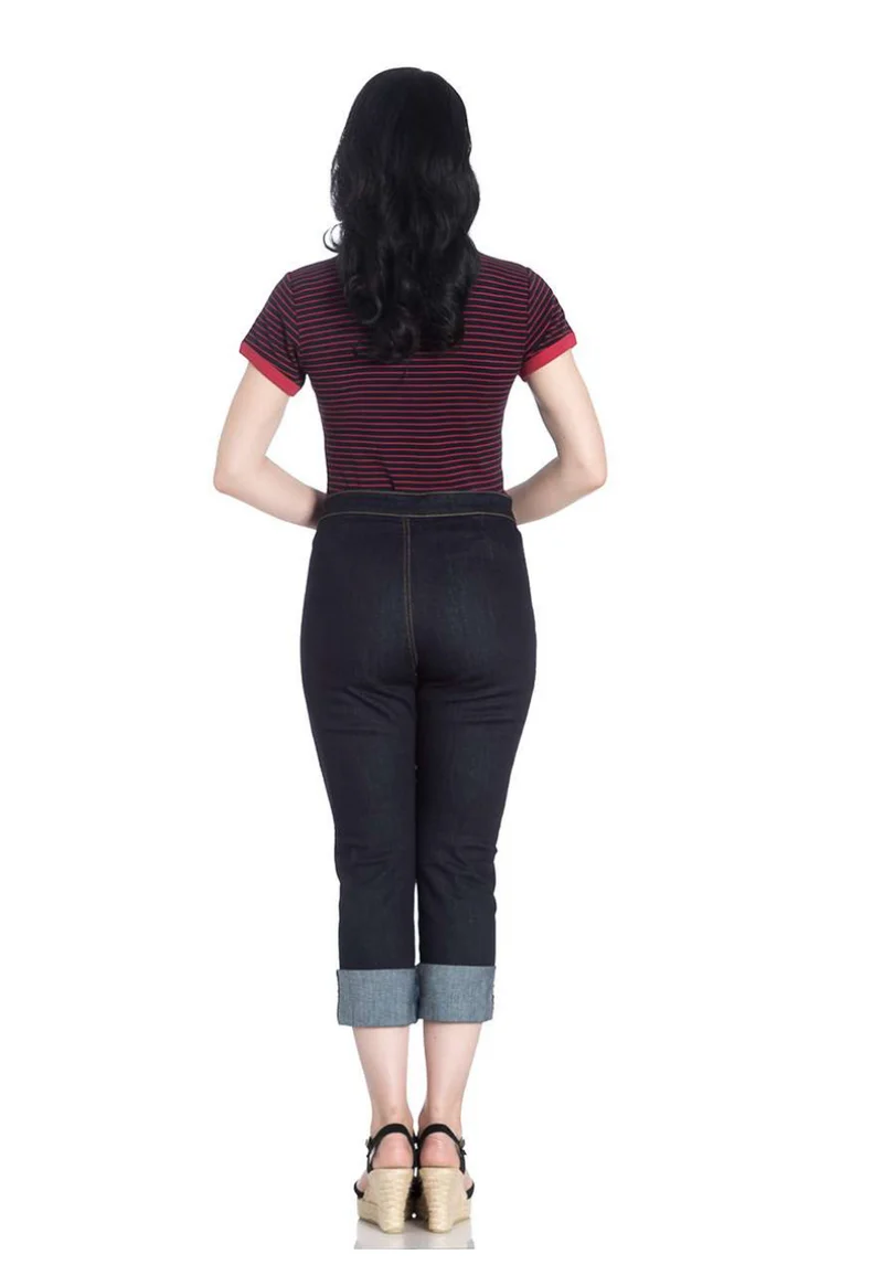 Caprihose Charlie, Denim