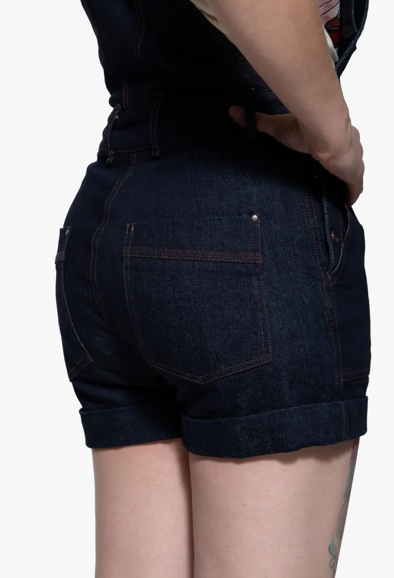 Denim Overall, Josie, Kurz
