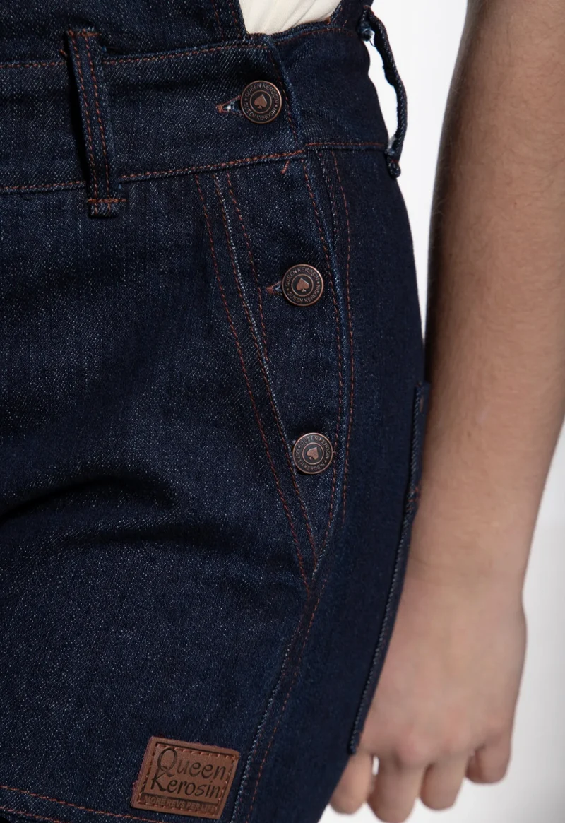 Denim Overall, Josie, Kurz