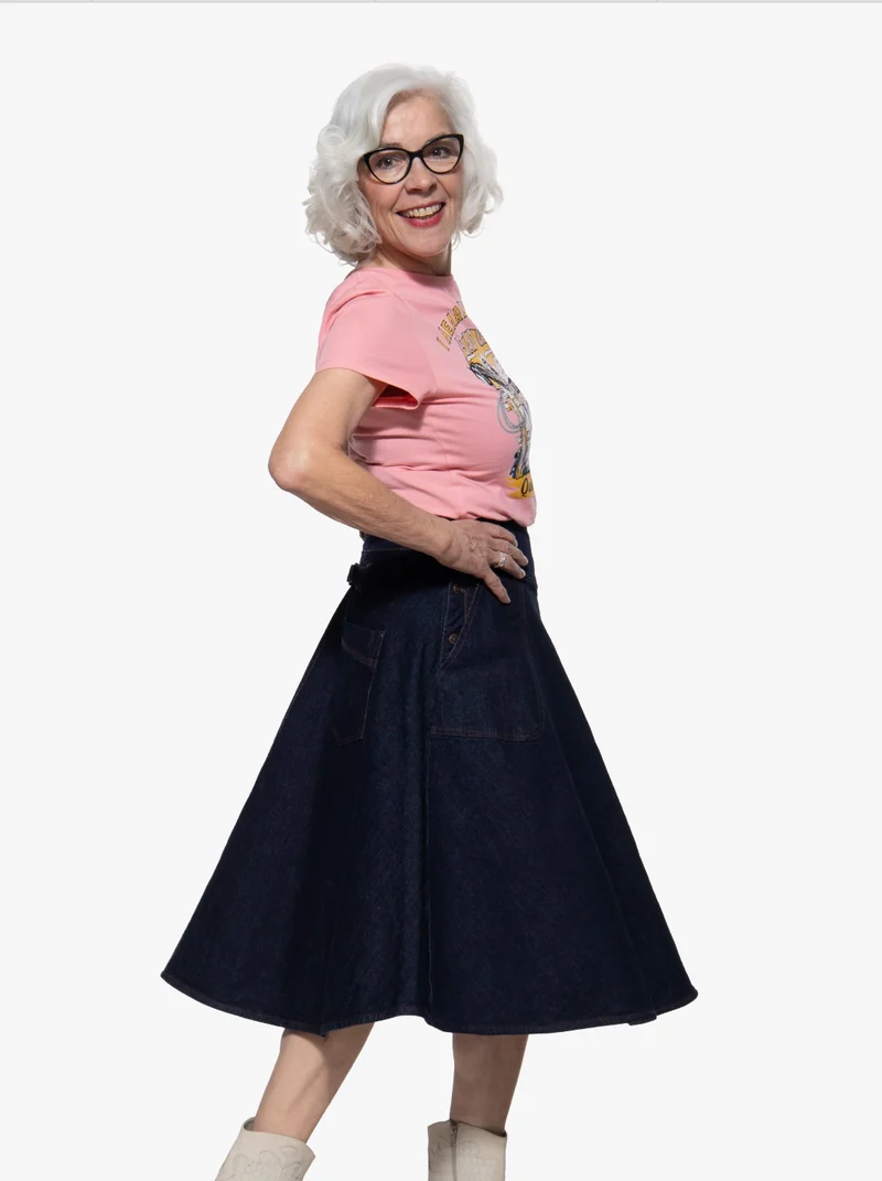 Swingrock 'Josie' in Denim, Plus Size