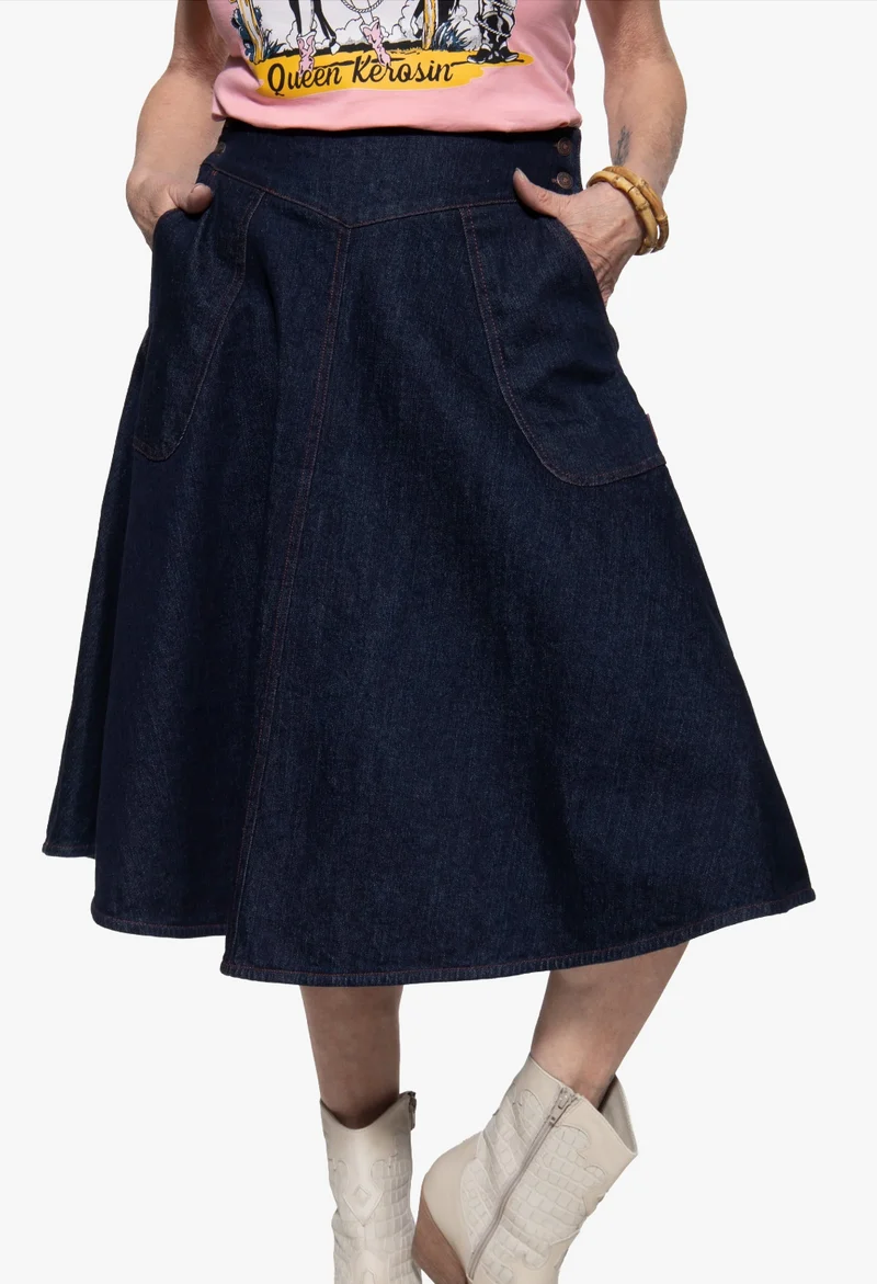Swingrock 'Josie' in Denim, Plus Size