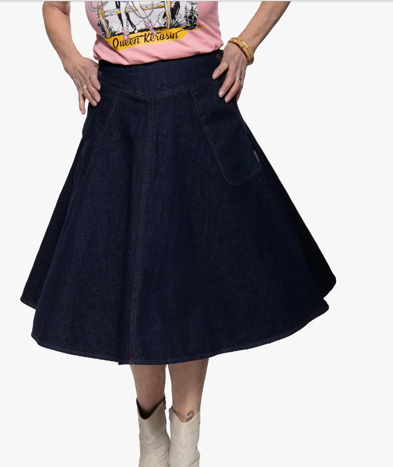 Swingrock 'Josie' in Denim, Plus Size