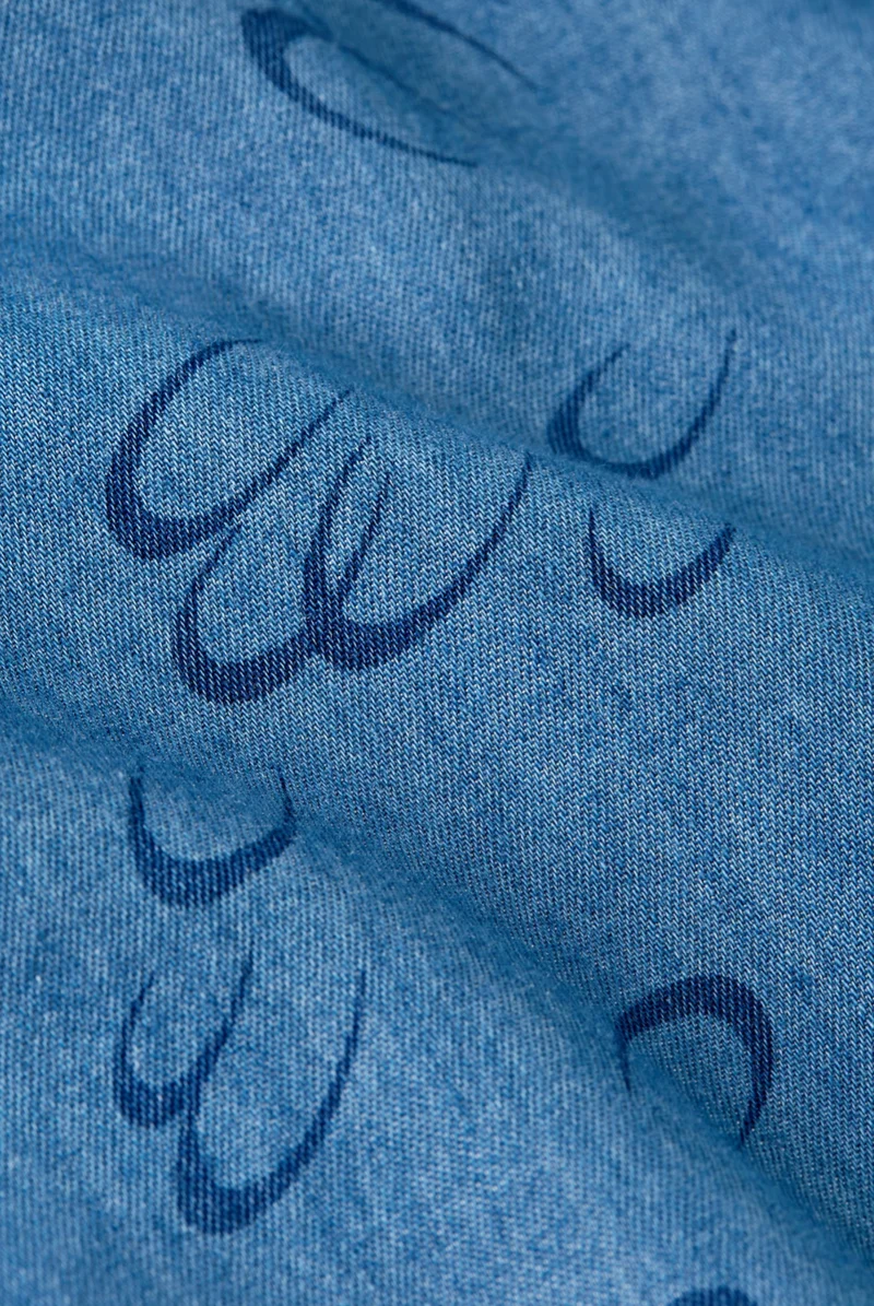 Hemdblusenkleid 40's Amy Coco, Blau