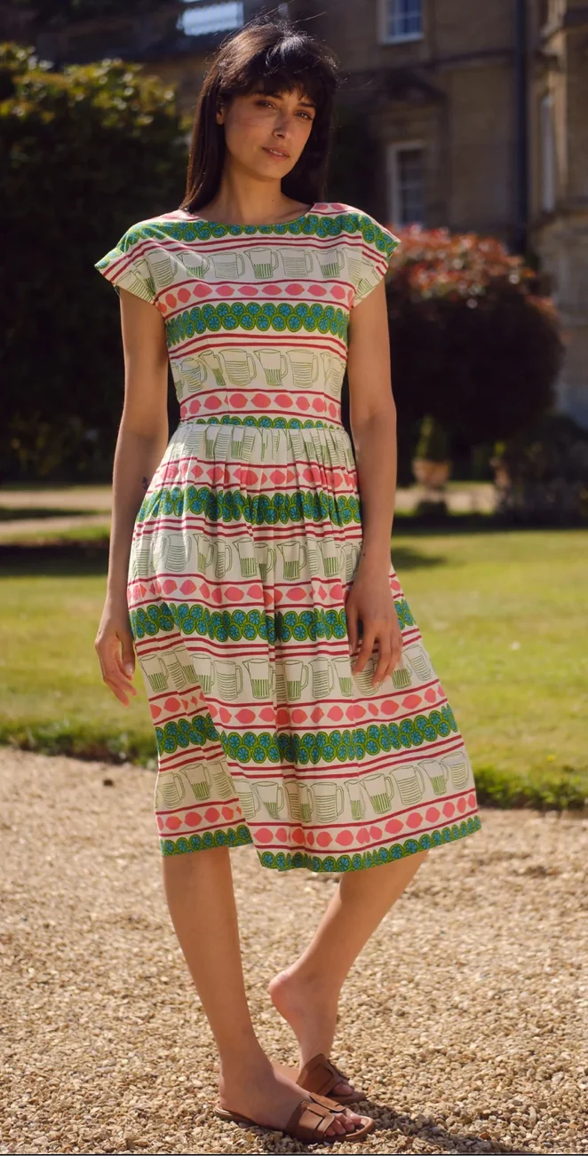 Swingkleid Gina Lemonade, Multicolour