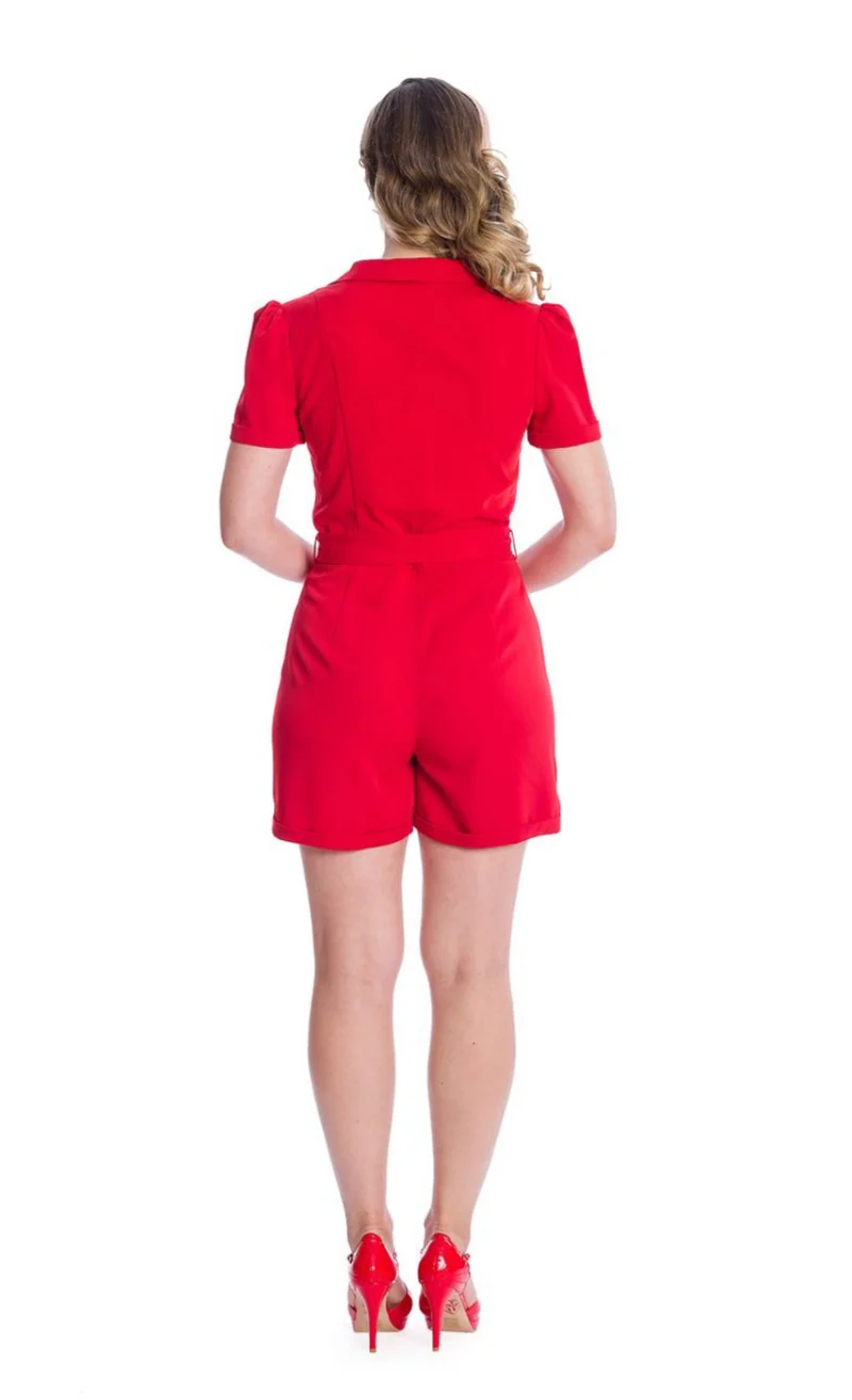 Playsuit Women Rule, Rot