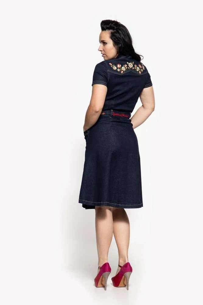 Jeans Swingdress Rosen, Denim