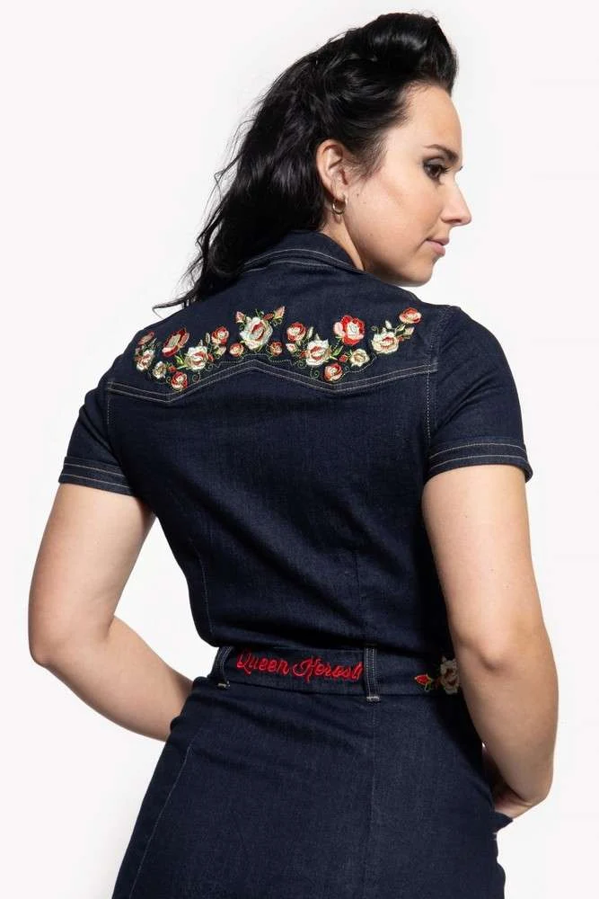 Jeans Swingdress Rosen, Denim