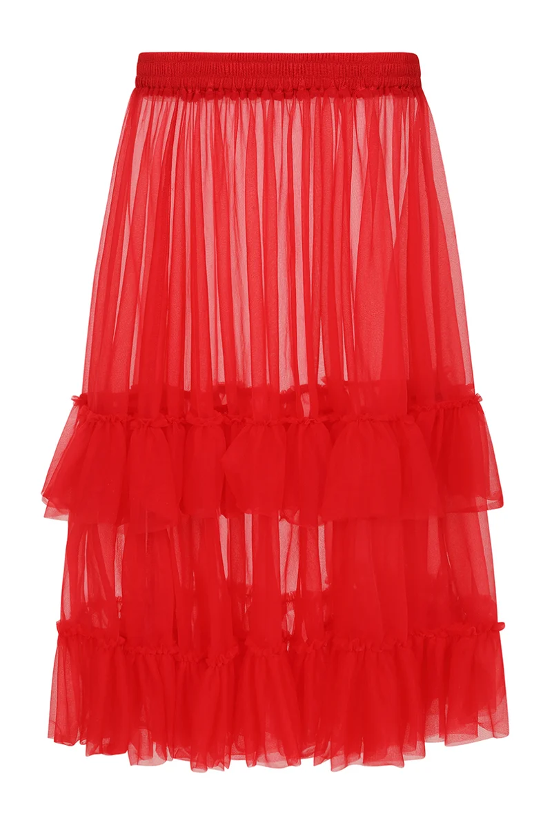 Petticoat Mia 50's, für ein zartes Volumen, Rot