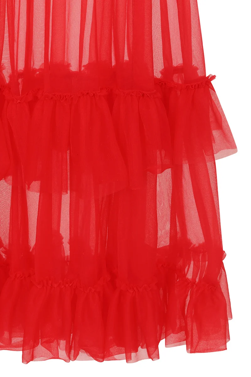 Petticoat Mia 50's, für ein zartes Volumen, Rot