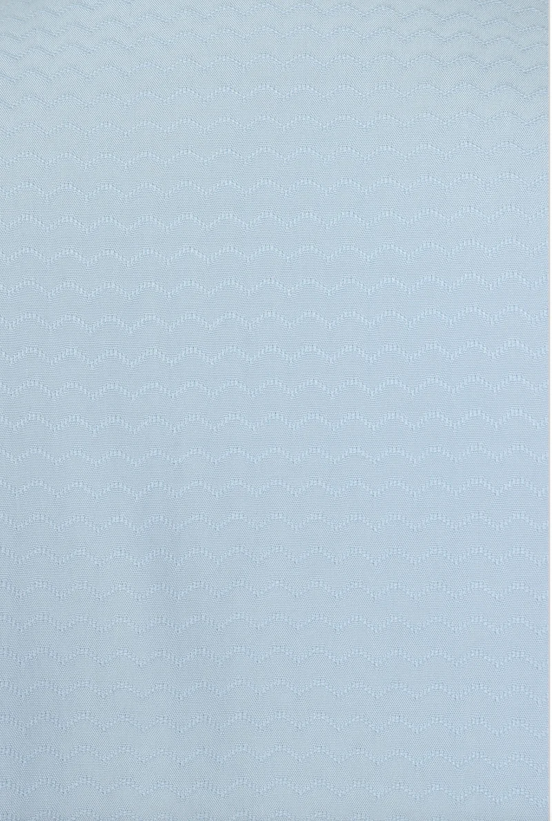 Bluse May Wave mit Flügelärmel in Hellblau