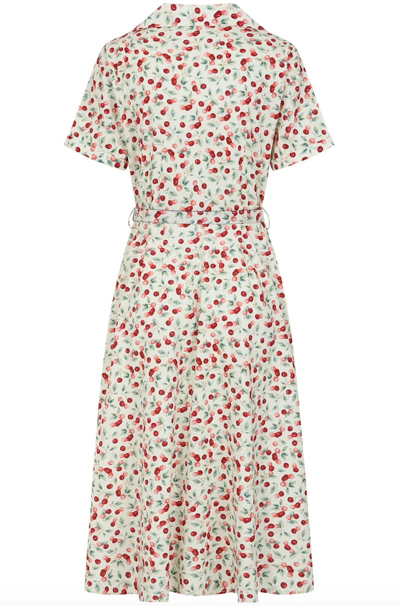 Swingkleid Kate Cherry 40's, Creme