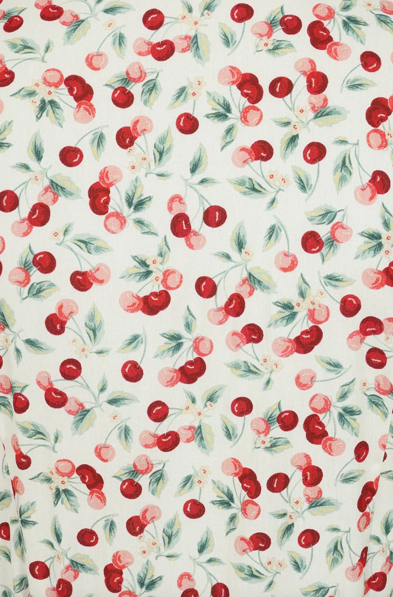 Swingkleid Kate Cherry 40's, Creme