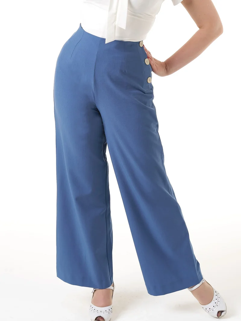 Swinghose Pretty 40's Classic, Airforce Blue