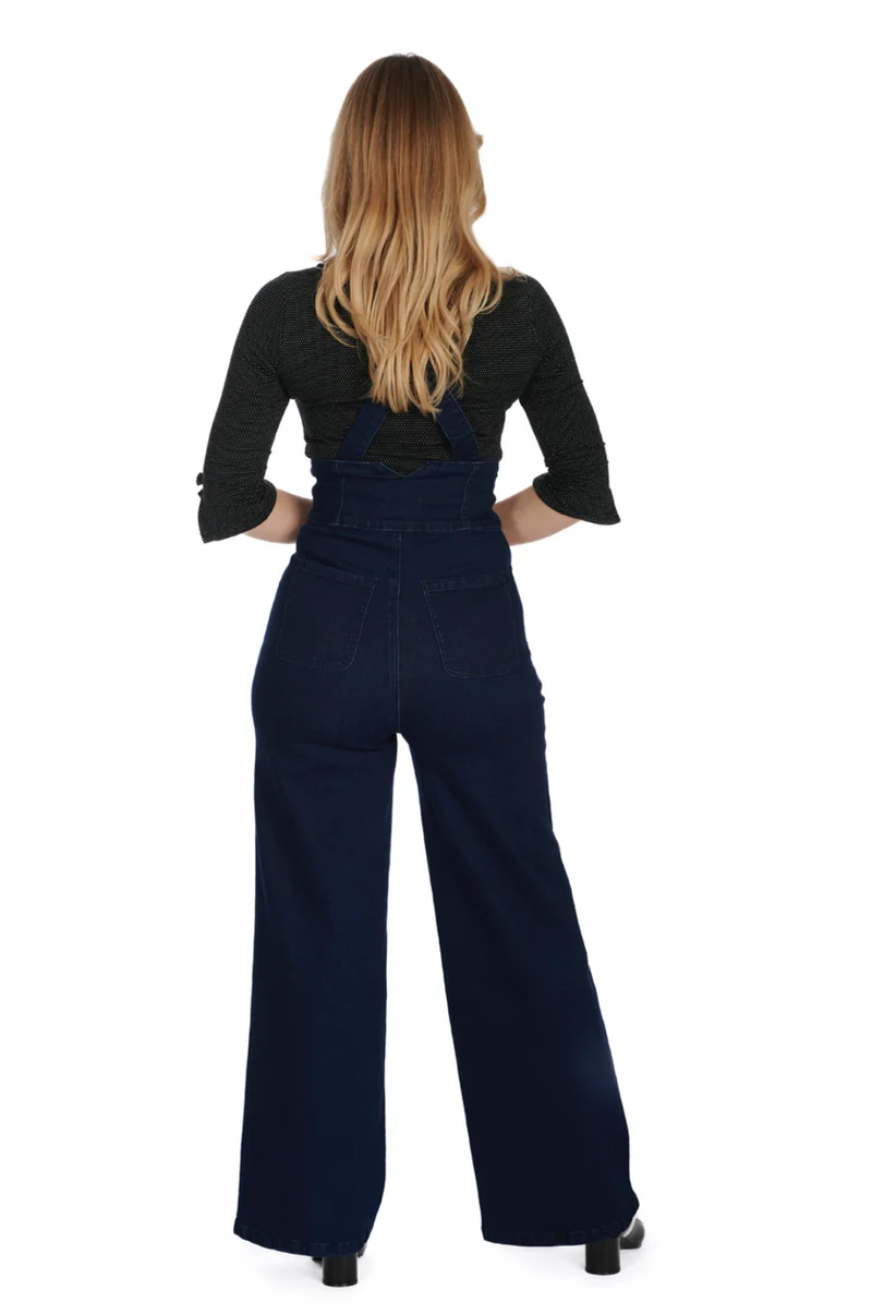 Jeanshose Denim Day mit abnehmbaren Trägern, Denim
