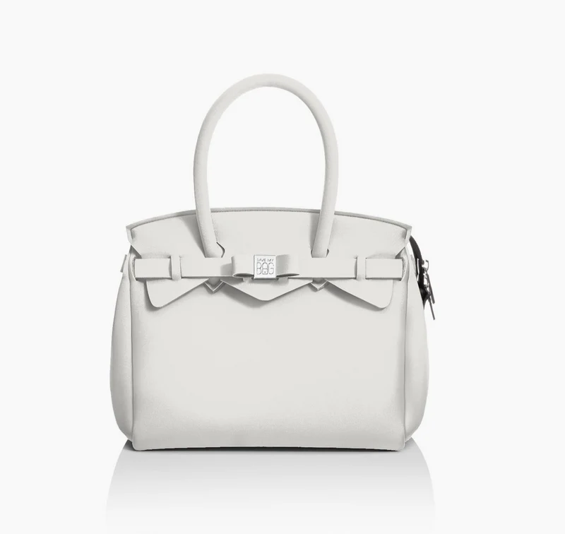 Handtasche Petite Miss Plus, Neopren-Stoff, Bedruckt im Korbgeflecht-Design