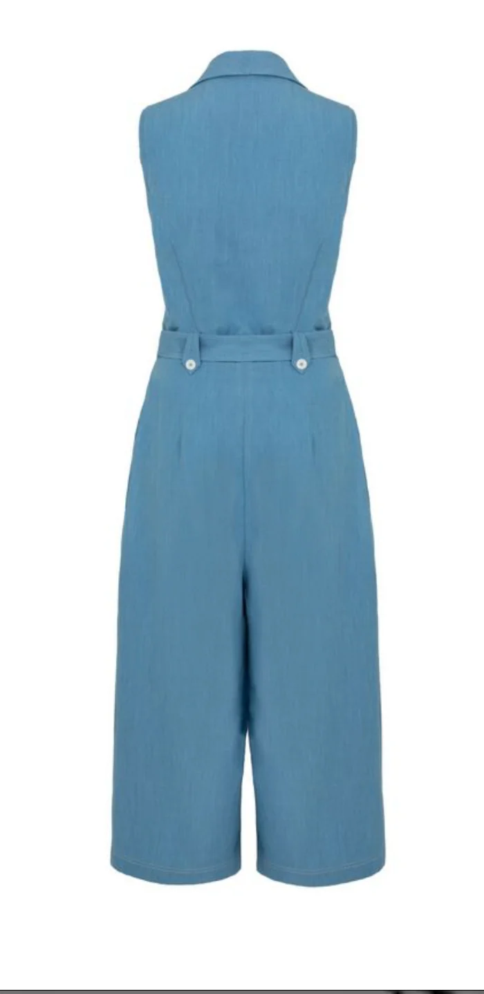 Jumpsuit Rylee 40's , Blau