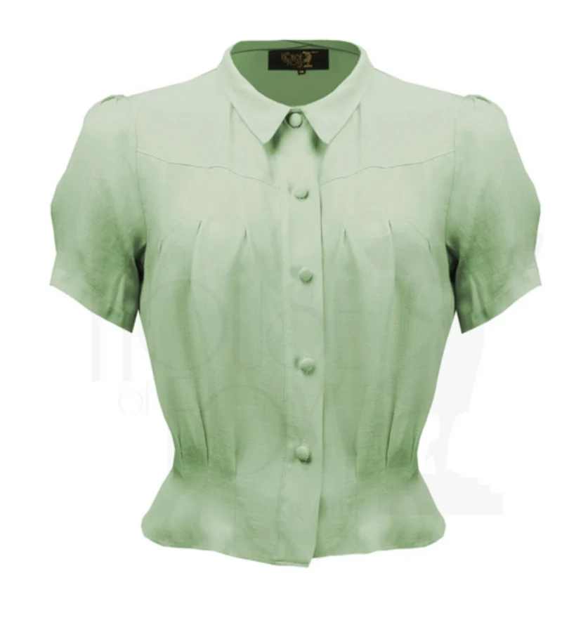 Bluse Bonnie, Pistazie