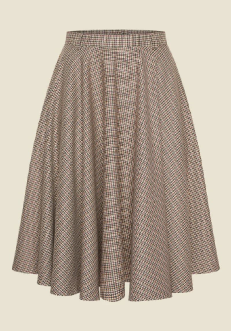 Vintage Swingrock Birmingham, Check, Plus Size