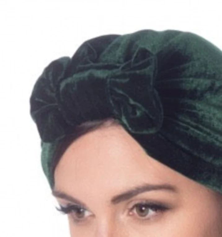 Samt-Turban Hera, Grün