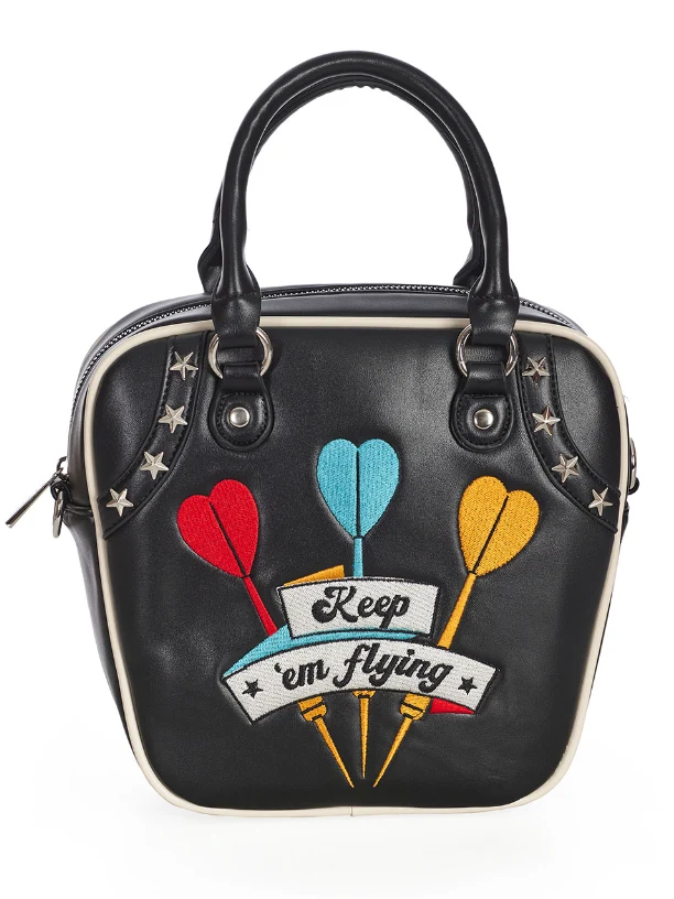 Handtasche Keep em flyin',Schwarz