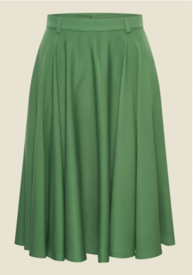 Tellerrock Olette, Magnolia-Grün, Plus Size