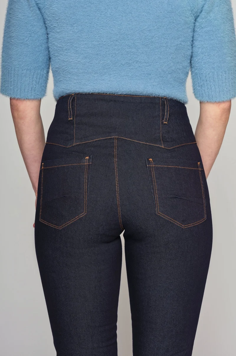 Jeanshose Rebell Katie, Dunkelblau, Plus Size