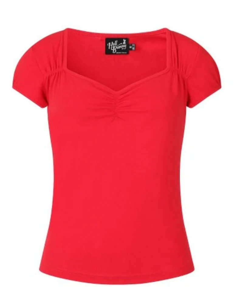 Top Mia ,50's Basic, Rot