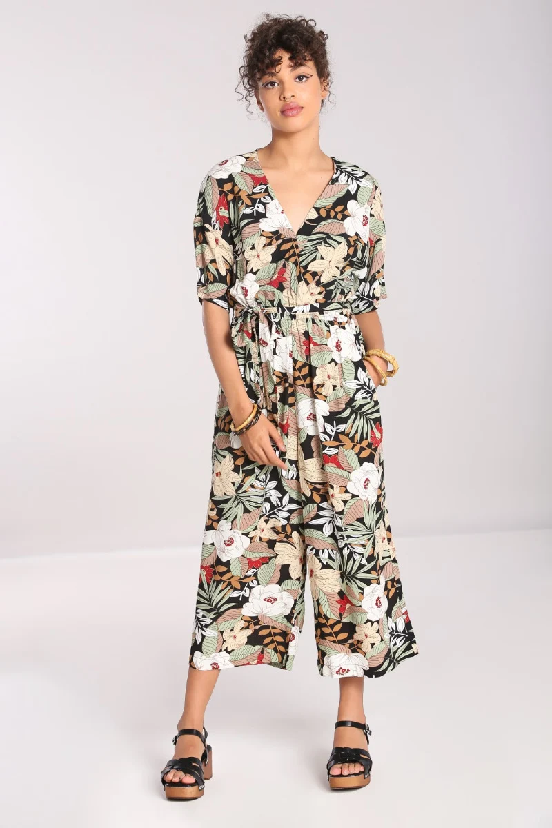 Jumpsuit Adelaida, Bunt, Plus Size
