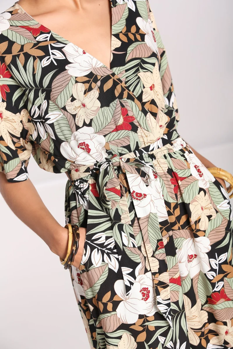 Jumpsuit Adelaida, Bunt, Plus Size