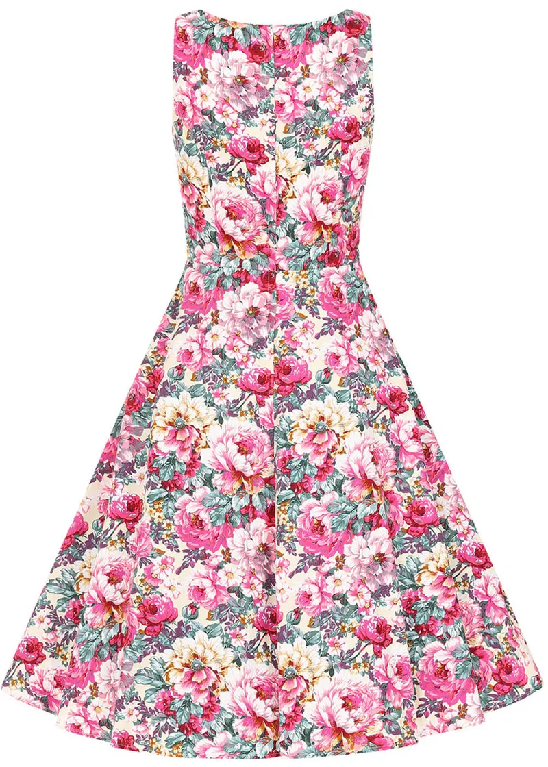 Swingkleid Bloom Dress mit Blumenmuster, Mehrfarbig