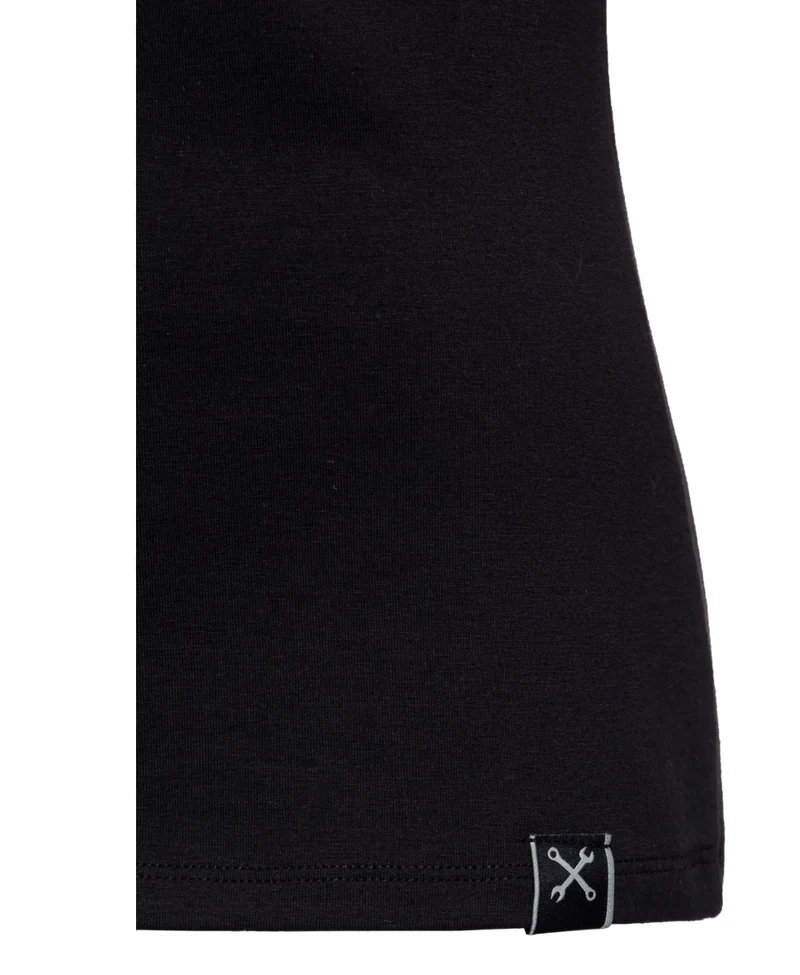 T-Shirt Calamity Queen, Schwarz